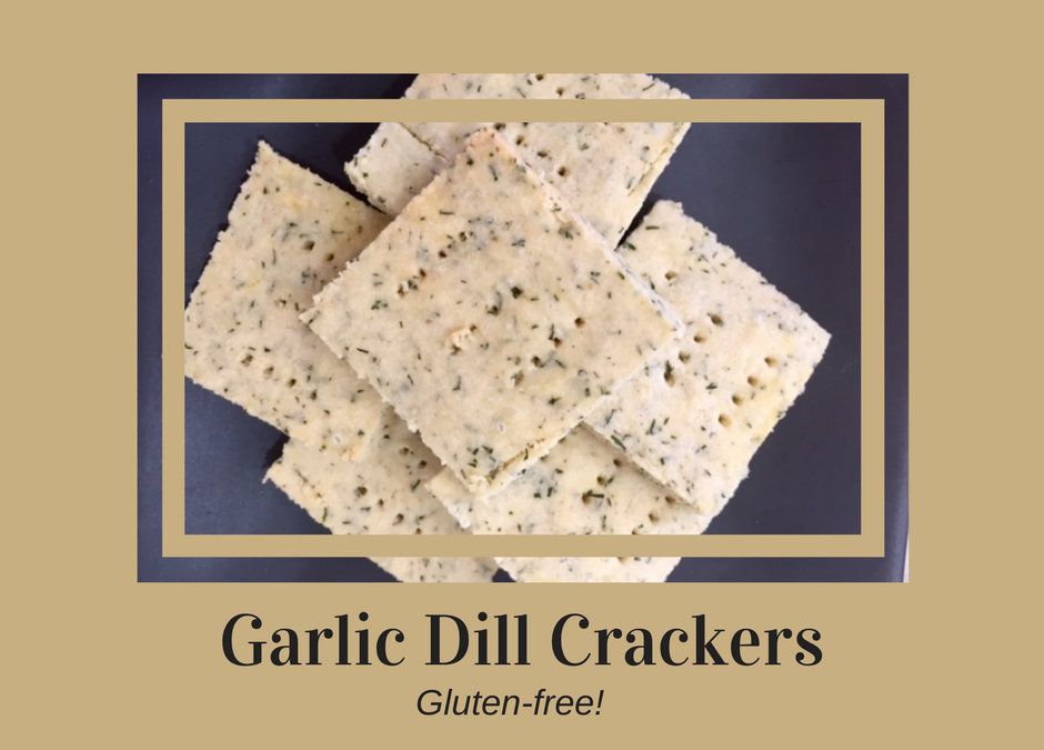 Garlic Dill Crackers